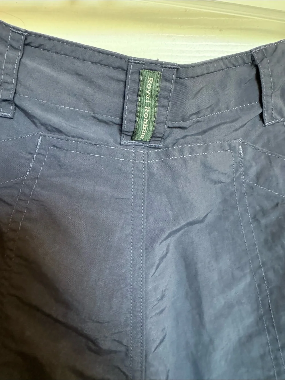 Royal Robbins Men's Navy Cargo Shorts with Utility Pockets